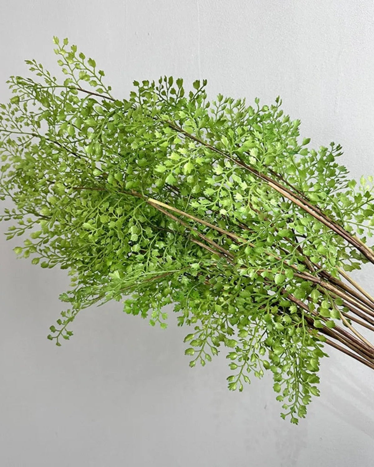 Maidenhair fern style, artificial fern branch