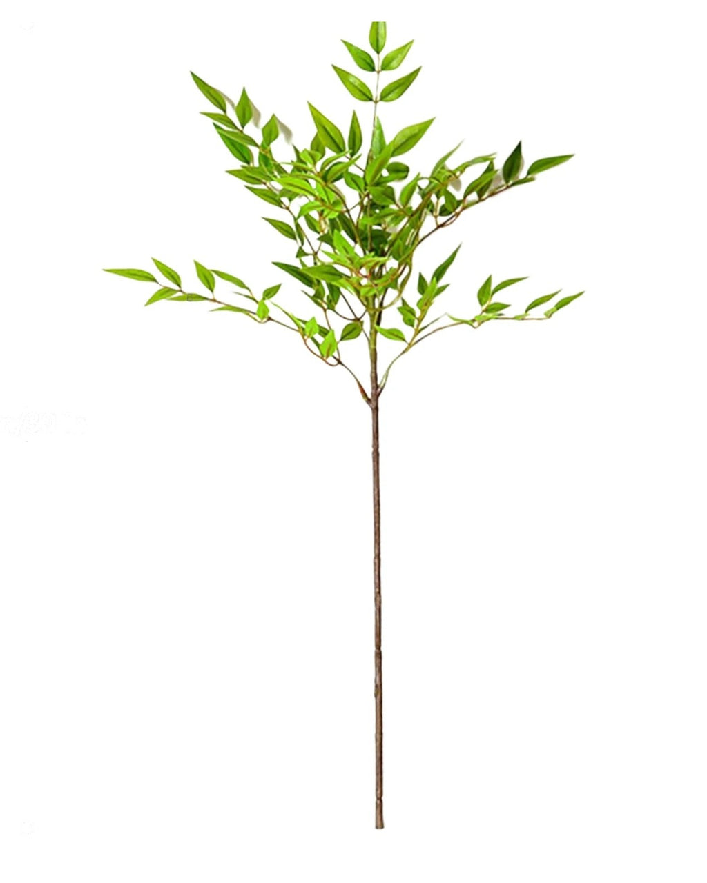 Fine leaf, 1 stem, 30 in, artificial tree branch