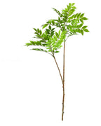 Feather leaf, 2 stems, 43.3 in, artificial tree branch
