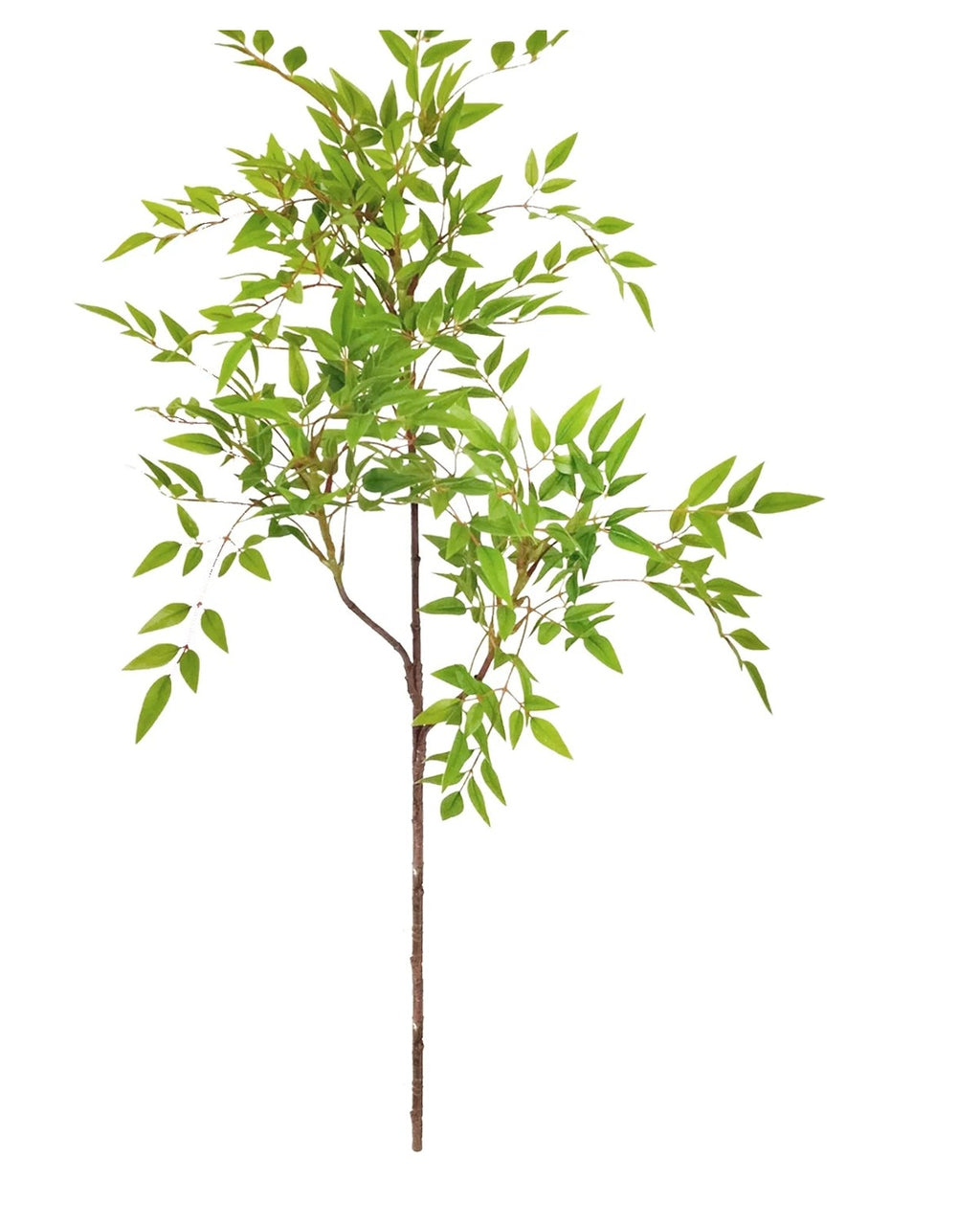 Fine leaf, 3 stems, 45.3 in, artificial tree branch