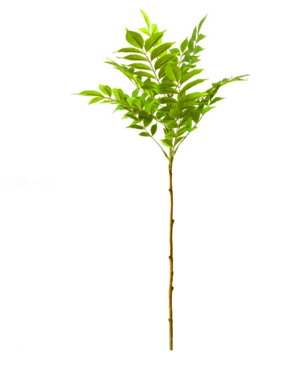 Feather leaf, 1 stem, 36.2 in, artificial tree branch