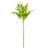 Feather leaf, 1 stem, 36.2 in, artificial tree branch
