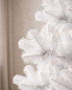 A close look at the White tree's bright white bristle branch tips